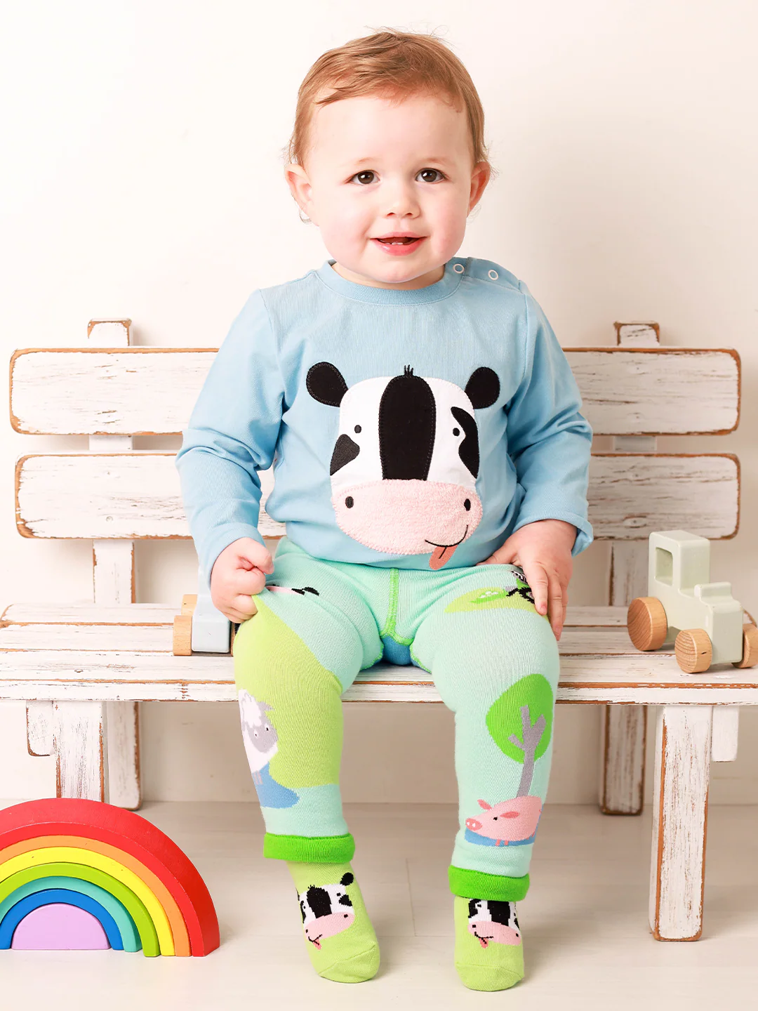 Bailey the Cow Socks - Image 3