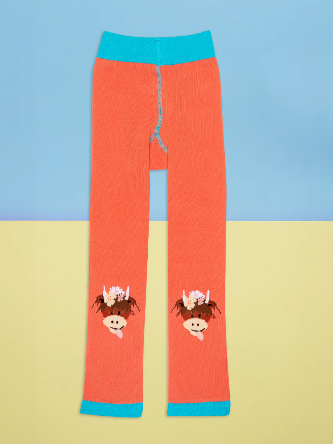 Bonnie Highland Cow Junior Leggings - Image 6