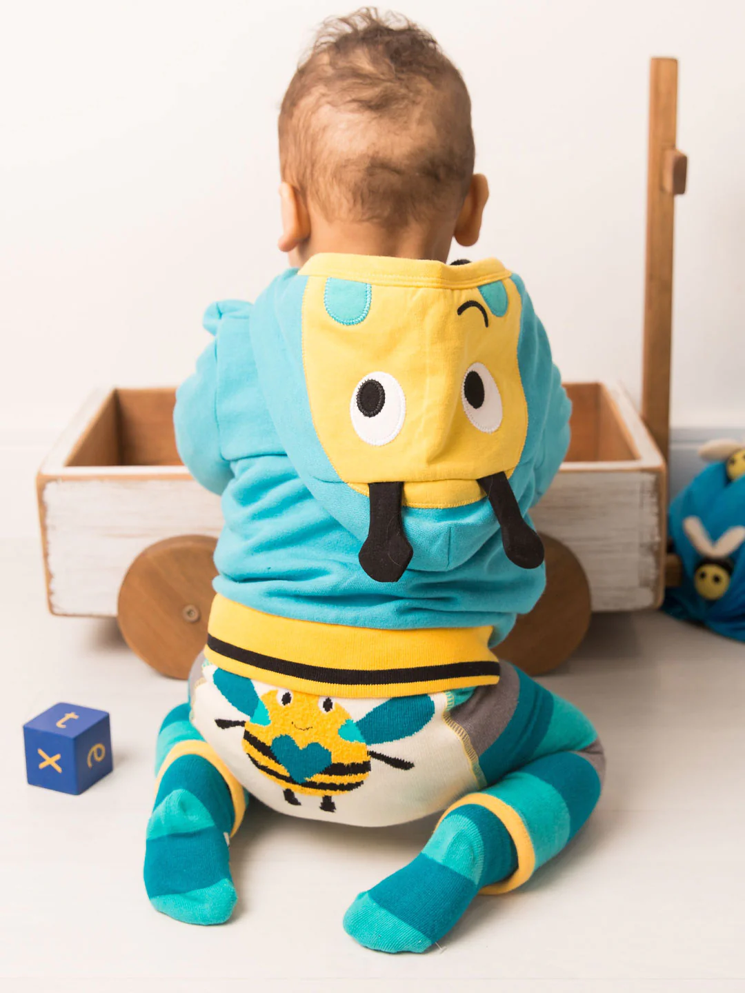 Buzzy Bee Hoodie 0-6 Months - Image 4