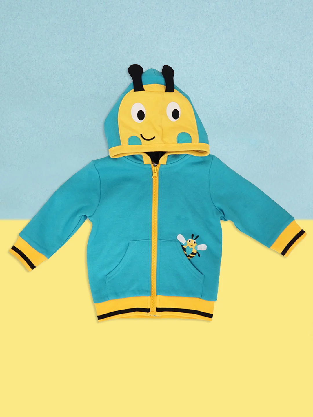 Buzzy Bee Hoodie 0-6 Months - Image 6