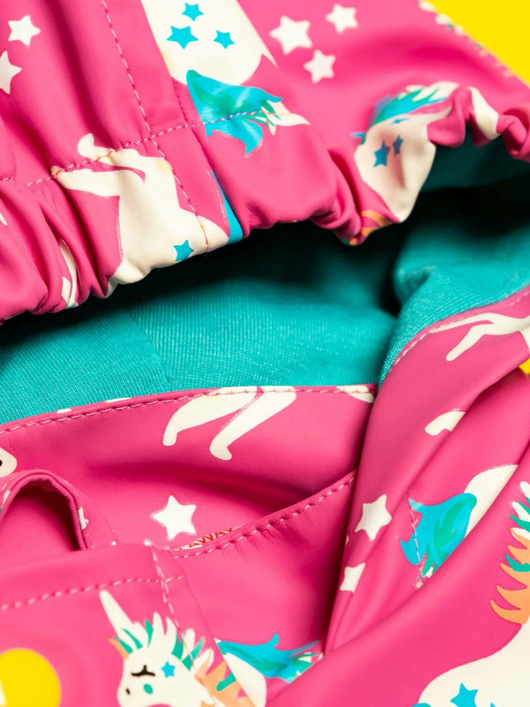Flying Unicorn Colour Changing Raincoat - Image 6