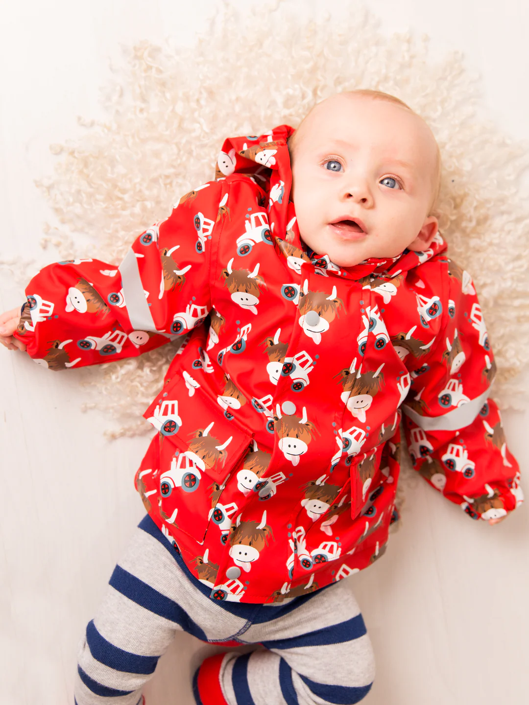 Hamish Highland Cow Raincoat - Image 5