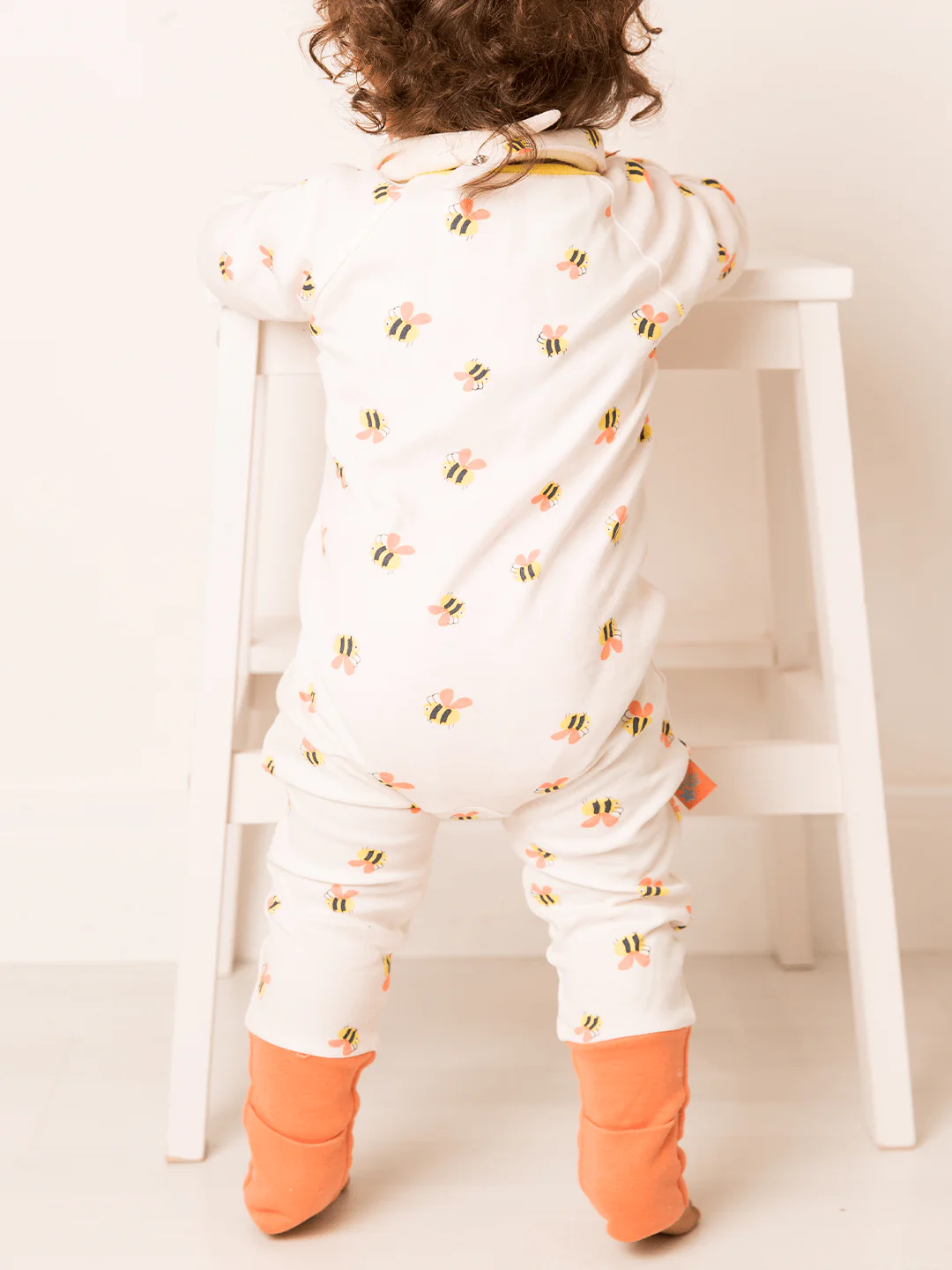 Honey Bee Zip-Up Romper Playsuit - Image 5