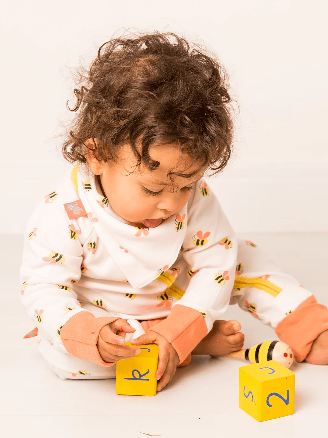 Honey Bee Zip-Up Romper Playsuit - Image 6