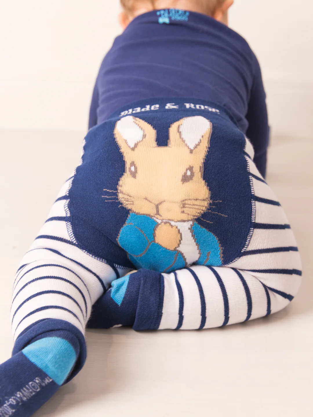 Peter Rabbit Navy Leggings - Image 4