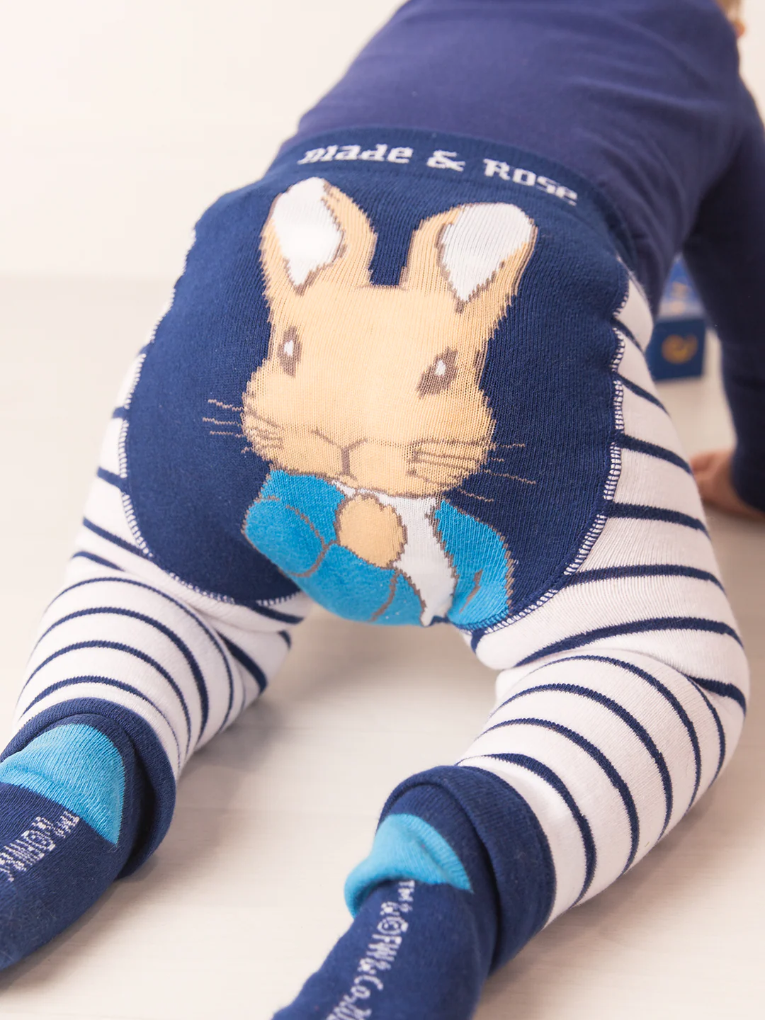 Peter Rabbit Navy Leggings - Image 5