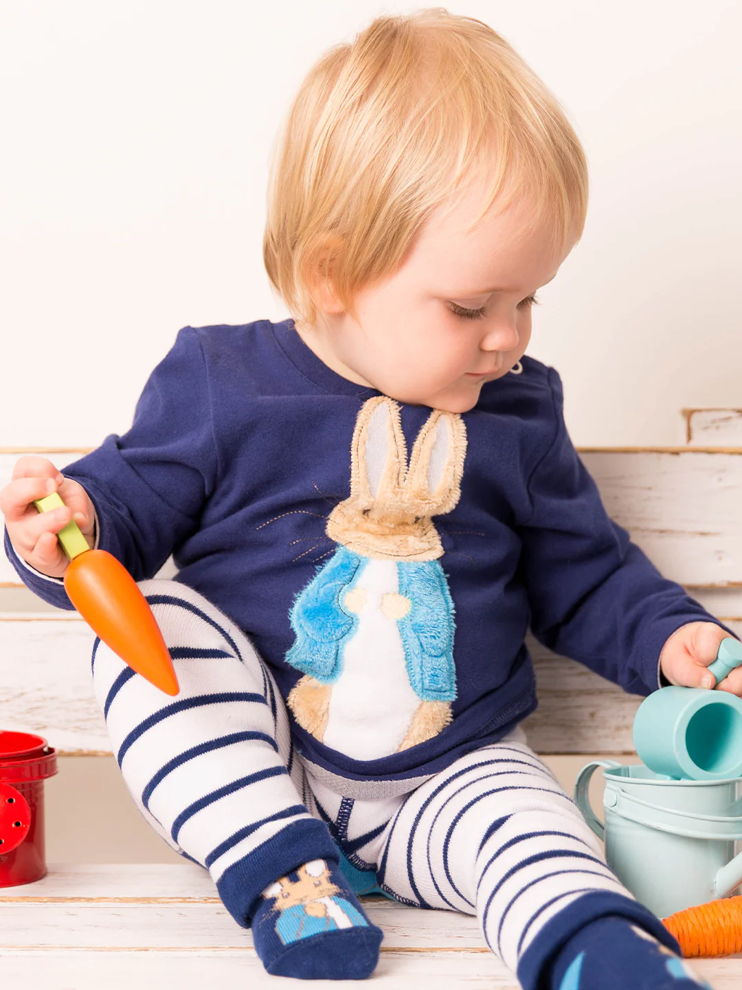 Peter Rabbit Navy Top - Image 3