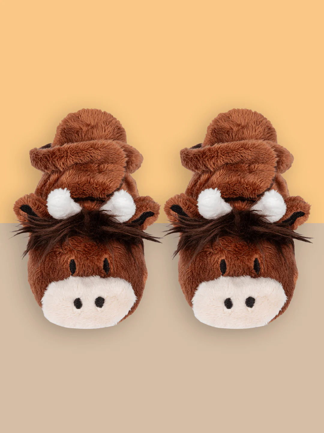 Neutral Highland Cow Booties - Image 5