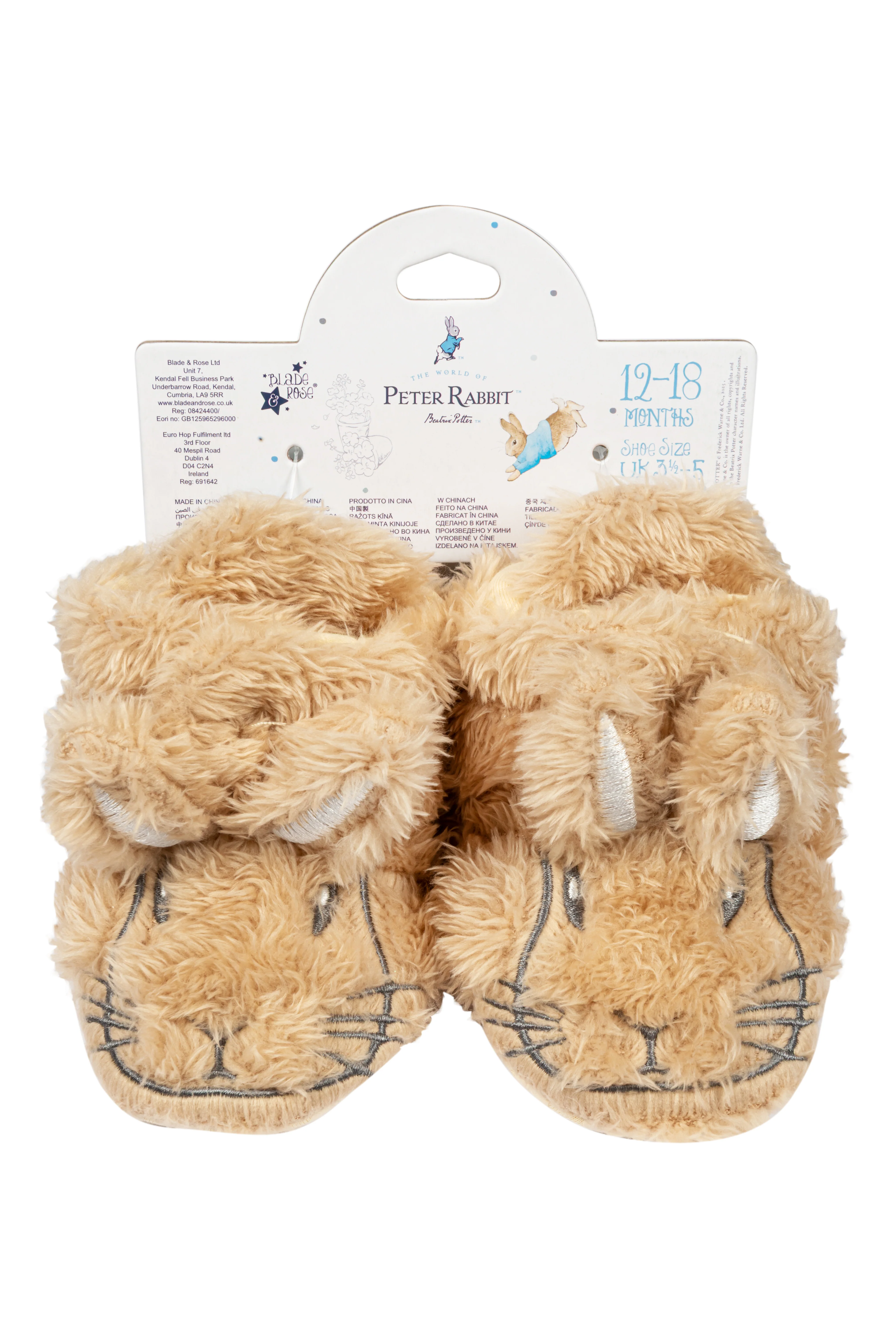 Peter Rabbit™ Fluffy Booties - Image 3