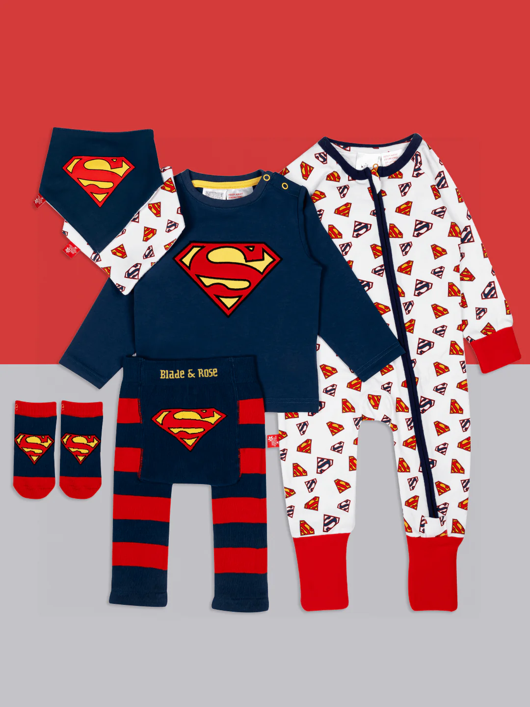 Blade & Rose x Superman™ Bib - Image 4